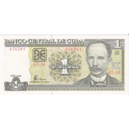 CUBA - 1 Peso 2008 - UNC