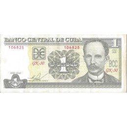 CUBA - 1 Peso 2010