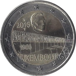 LUXEMBOURG - 2 Euros commémorative - grande duchesse Charlotte 2016