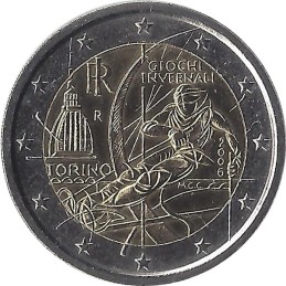 ITALIE - 2 Euros commémorative - Turin 2006