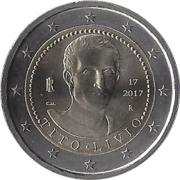 ITALIE - 2 Euros commémorative - Tito Livio 2017