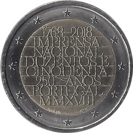 PORTUGAL - 2 Euros commémorative - INCM 2018
