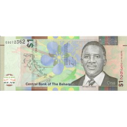 BAHAMAS - 1 Dollars 2017 - UNC