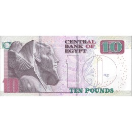 EGYPTE - 10 Pounds 2018 - UNC