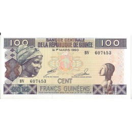 GUINEE - 100 Francs Guinéens - 2012 UNC
