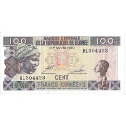 GUINEE - 100 Francs Guinéens - 1998 UNC