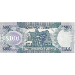 GUYANA - 100 Dollars 2005-2016 - UNC