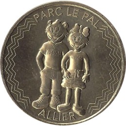 DOMPIERRE-SUR-BESBRE - Parc le Pal 18 (Palou et Paline) / MONNAIE DE PARIS 2020