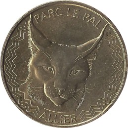 DOMPIERRE-SUR-BESBRE - Parc le Pal 19 (lynx) / MONNAIE DE PARIS 2020
