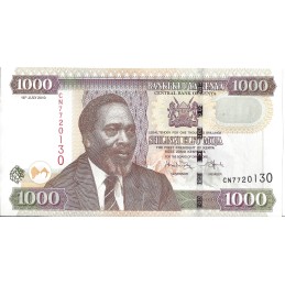 KENYA - 1000 Shilingi 2010 - UNC