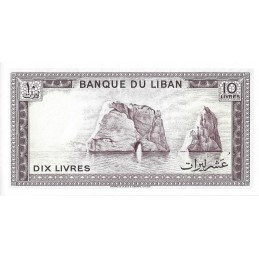 LIBAN - 10 livres UNC