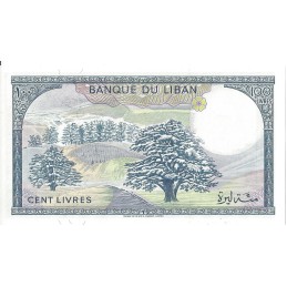 LIBAN - 100 livres UNC