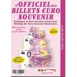 l'officiel des Billets Euro Souvenirs / INFOPUCE 2019