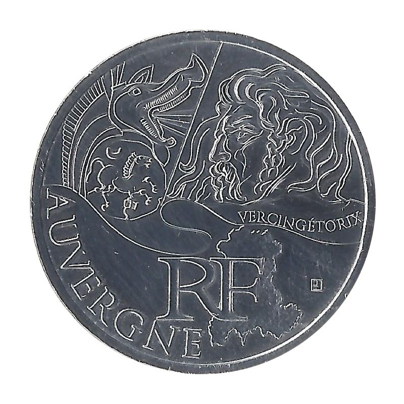 10 EUROS DES RÉGIONS - Auvergne / MONNAIE DE PARIS 2010 10 EUROS DES RÉGIONS - Auvergne / MONNAIE DE PARIS 2010