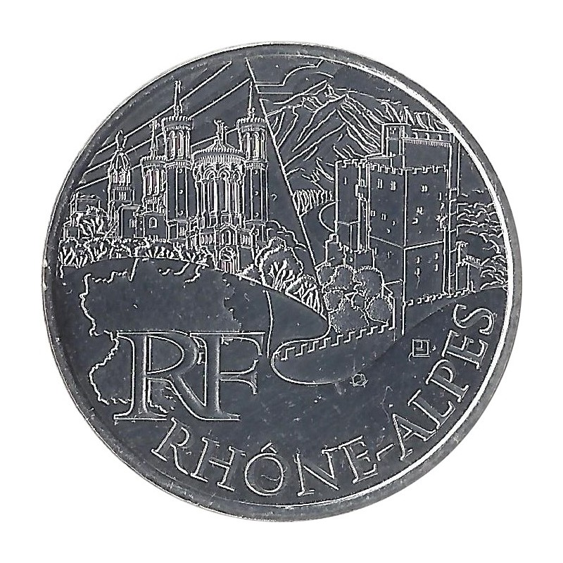 10 EUROS DES RÉGIONS - Rhône-Alpes / MONNAIE DE PARIS 2011 10 EUROS DES RÉGIONS - Rhône-Alpes / MONNAIE DE PARIS 2011