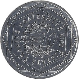 10 EUROS DES RÉGIONS - Rhône-Alpes / MONNAIE DE PARIS 2011
