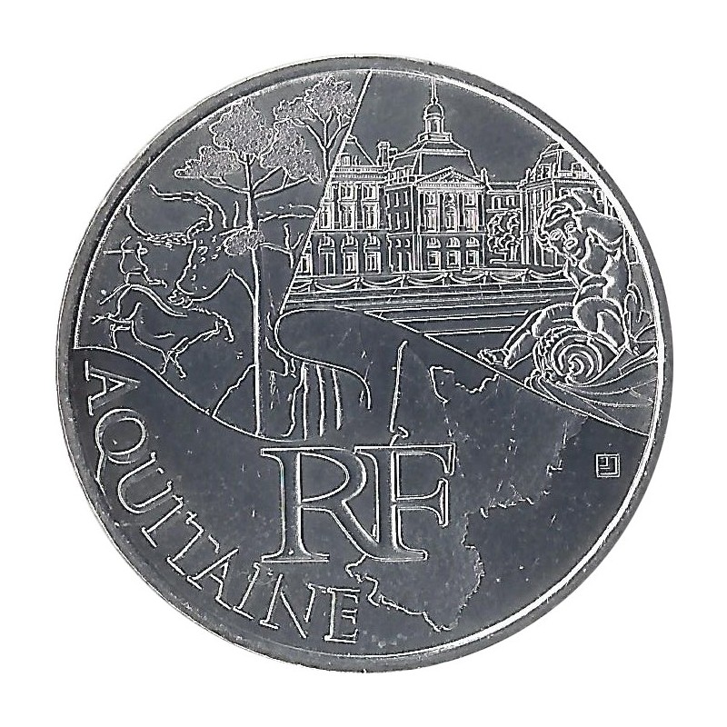 10 EUROS DES RÉGIONS - Aquitaine / MONNAIE DE PARIS 2011 10 EUROS DES RÉGIONS - Aquitaine / MONNAIE DE PARIS 2011