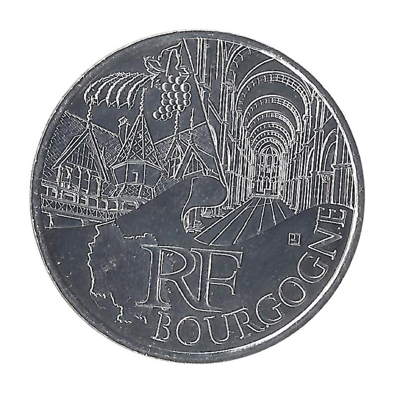 10 EUROS DES RÉGIONS - Bourgogne / MONNAIE DE PARIS 2011 10 EUROS DES RÉGIONS - Bourgogne / MONNAIE DE PARIS 2011