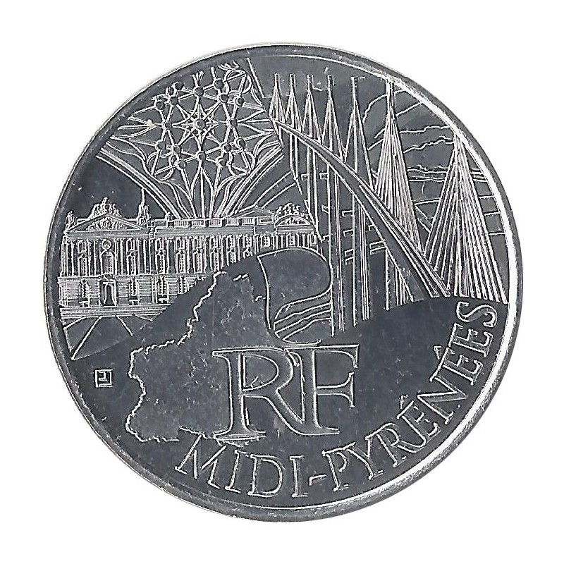 10 EUROS DES RÉGIONS - Midi-Pyrénées / MONNAIE DE PARIS 2011 10 EUROS DES RÉGIONS - Midi-Pyrénées / MONNAIE DE PARIS 2011