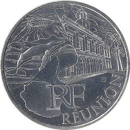 10 EUROS DES RÉGIONS - Réunion / MONNAIE DE PARIS 2011