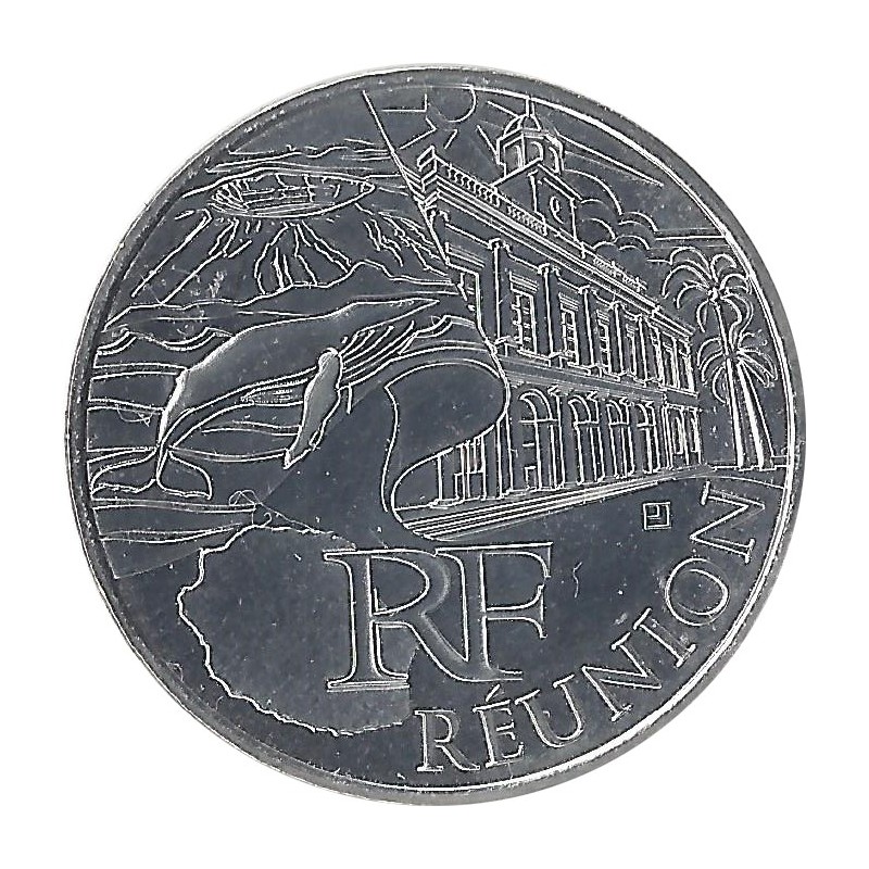 10 EUROS DES RÉGIONS - Réunion / MONNAIE DE PARIS 2011
