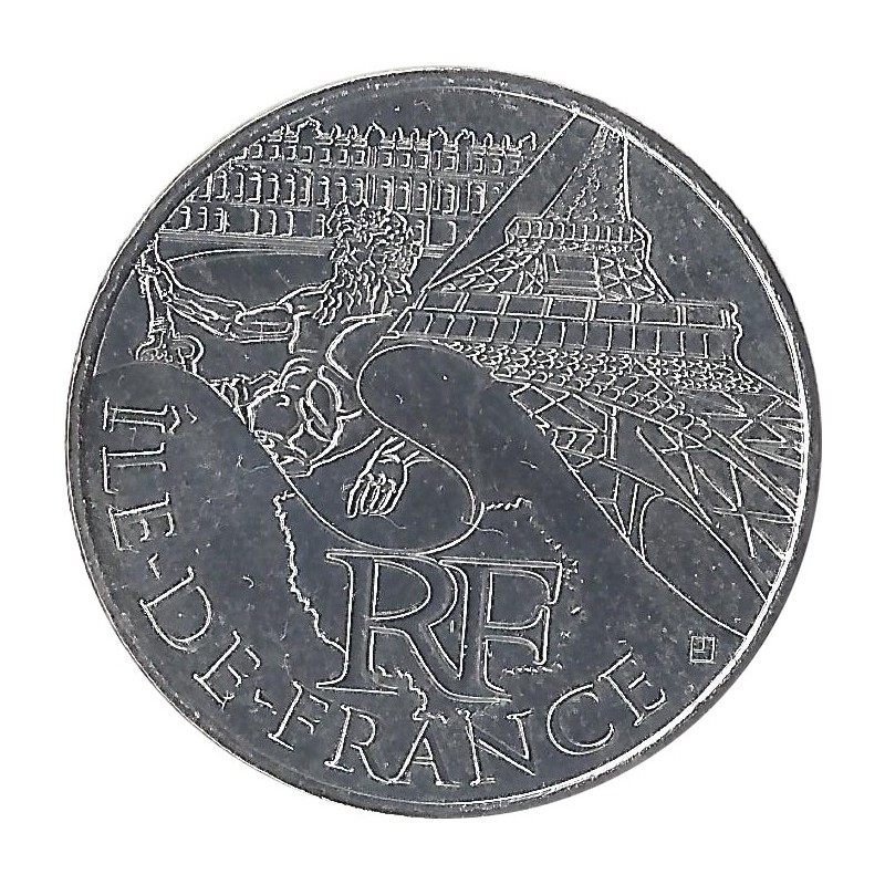 10 EUROS DES RÉGIONS - Île de France / MONNAIE DE PARIS 2011 10 EUROS DES RÉGIONS - Île de France / MONNAIE DE PARIS 2011