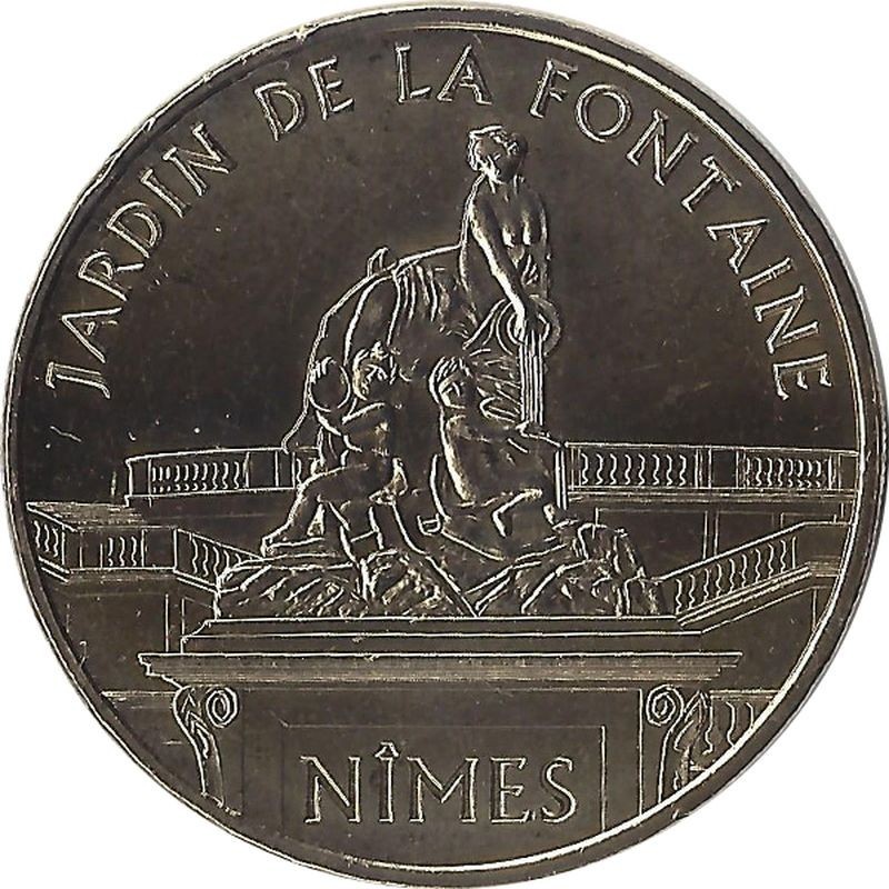 NIMES - Les Jardins de la Fontaine / MONNAIE DE PARIS / 2011