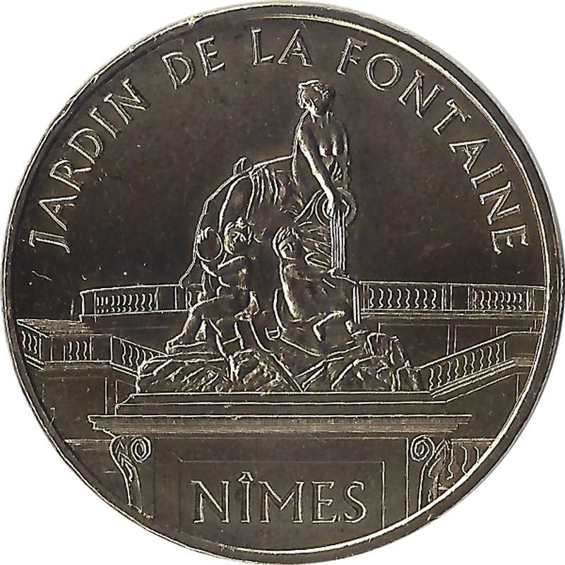NIMES - Les Jardins de la Fontaine / MONNAIE DE PARIS / 2011 NIMES - Les Jardins de la Fontaine / MONNAIE DE PARIS / 2011