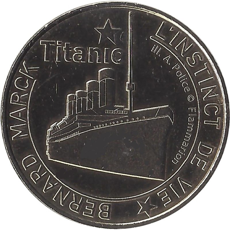 PARIS - Titanic (l'instinct de vie) / MONNAIE DE PARIS 2012 PARIS - Titanic (l'instinct de vie) / MONNAIE DE PARIS 2012