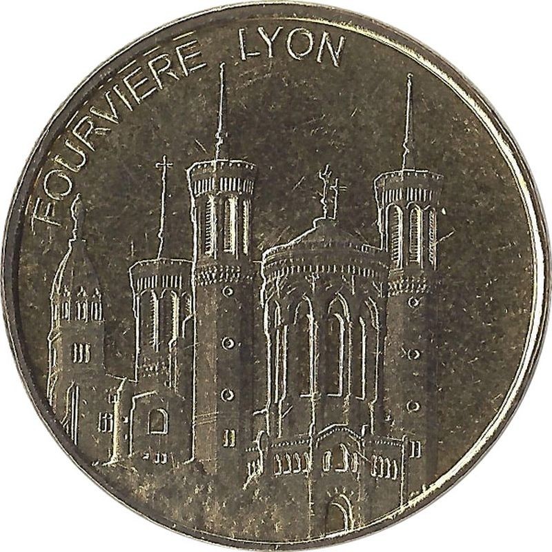 LYON - Notre Dame de Fourvière / MEDAILLES ET PATRIMOINE 2007 LYON - Notre Dame de Fourvière / MEDAILLES ET PATRIMOINE 2007