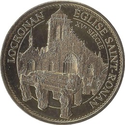 LOCRONAN - Eglise Saint-Ronan 4 (Le tombeau de Saint-Ronan) / MONNAIE DE PARIS 2020