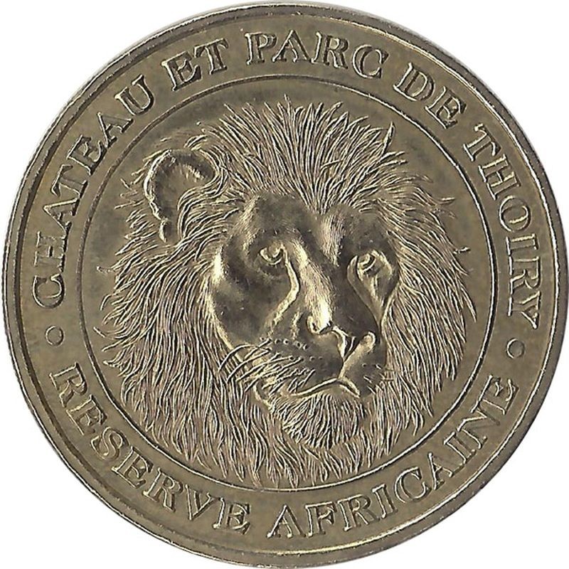 THOIRY - Château et Parc Zoologique 1 (le lion) / MONNAIE DE PARIS 2006 THOIRY - Château et Parc Zoologique 1 (le lion) / MONNAIE DE PARIS 2006