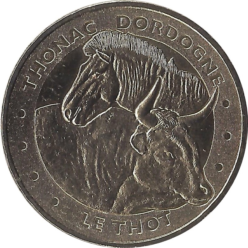 THONAC - Le Thot 3 (Le Cheval de Przewalski) / MONNAIE DE PARIS 2012 THONAC - Le Thot 3 (Le Cheval de Przewalski) / MONNAIE DE PARIS 2012
