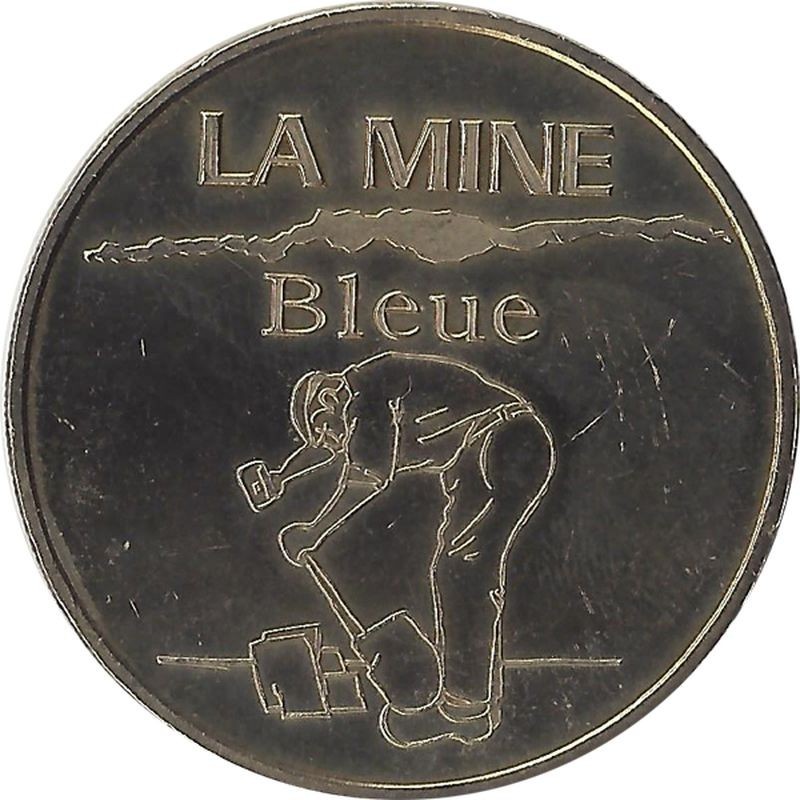 NOYANT-LA-GRAVOYÈRE - La Mine Bleu (le tailleur d'ardoise) / MONNAIE DE PARIS 2007