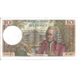 FRANCE - 10 Francs Voltaire 1972 (74551)