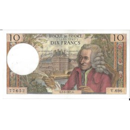 FRANCE - 10 Francs Voltaire 1972 (77652)
