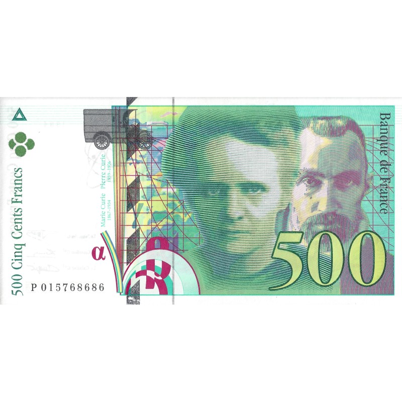 FRANCE - 500 Francs Pierre et Marie Curie 1994 - UNC