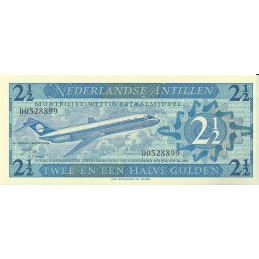 NEDERLANDLANDSE ANTILLEN - 2.5 Gulden 1970 UNC
