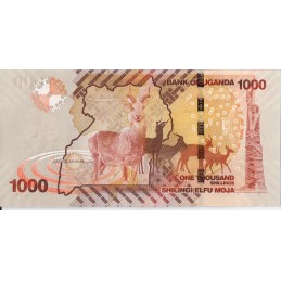 OUGANDA - 1000 Shillings 2010 UNC