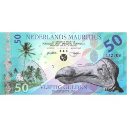 NETHERLANDS-MAURITIUS - (set 4 billets) 50-100-500-1000 Gulden 2016 polymer UNC