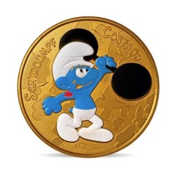 PARIS - Hôtel de la Monnaie 71 - Les Schtroumpfs (Schtroumpf Costaud) / MONNAIE DE PARIS 2021