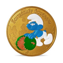 PARIS - Hôtel de la Monnaie 80 - Les Schtroumpfs (Schtroumpf Gourmand) / MONNAIE DE PARIS 2021