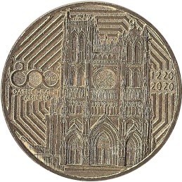 AMIENS - Cathédrale Notre-Dame 3 (800 ans) / MONNAIE DE PARIS 2021