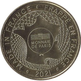 BOULOGNE-SUR-MER - Nausicaa 14 (raie manta) / MONNAIE DE PARIS 2021