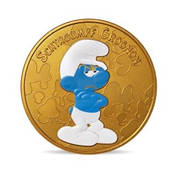 PARIS - Hôtel de la Monnaie 84 - Les Schtroumpfs (Schtroumpf Grognon) / MONNAIE DE PARIS 2021