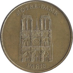 PARIS - Cathédrale Notre Dame de Paris 1 (Face Simple) / MONNAIE DE PARIS 2000