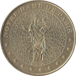 PARIS - Cathédrale Notre Dame 2 (vierge et l'enfant) / MONNAIE DE PARIS 2000