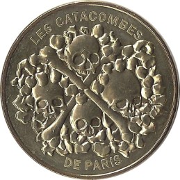 PARIS - Les Catacombes 3 ( Les 4 Crânes) / MONNAIE DE PARIS 2021