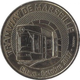 TRAMWAY DE MARSEILLE 2 - Le Chave Octobre 2007 / MONNAIE DE PARIS / 2007