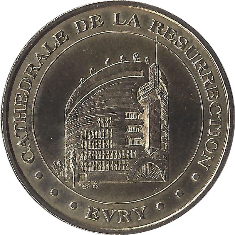 EVRY - Cathédrale de la Résurection / MONNAIE DE PARIS 2000 EVRY - Cathédrale de la Résurection / MONNAIE DE PARIS 2000